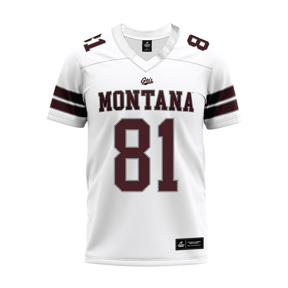 Montana - NCAA Football : Joshua Gale - White Premium Football Jersey-0