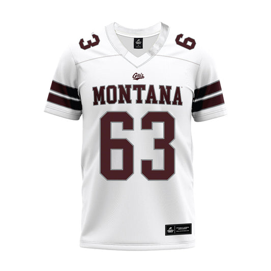 Montana - NCAA Football : Dylan Cohen - White Premium Football Jersey-0