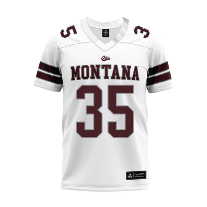 Montana - NCAA Football : Grady Walker - White Premium Football Jersey-0