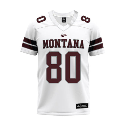 Montana - NCAA Football : Jammel Ward - White Premium Football Jersey-0