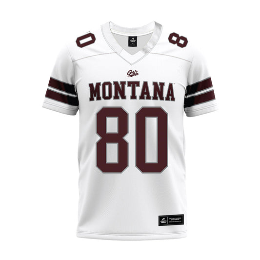 Montana - NCAA Football : Jammel Ward - White Premium Football Jersey-0