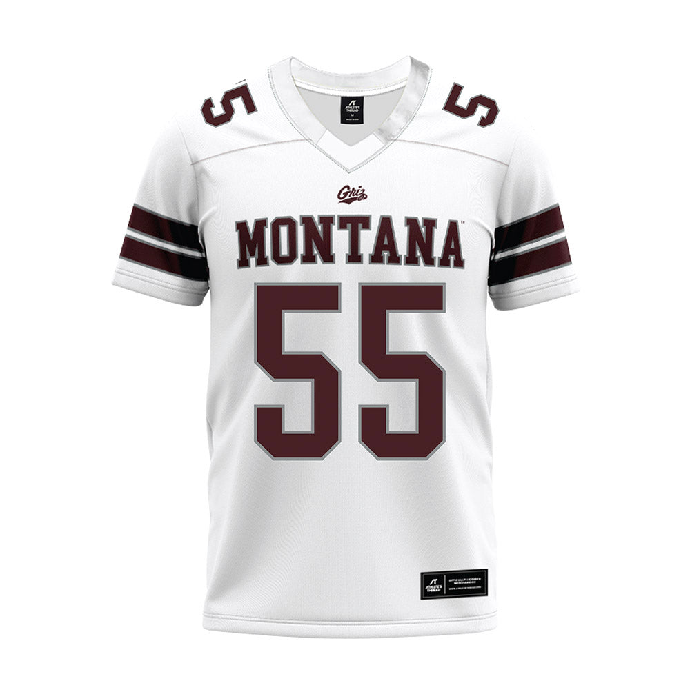 Montana - NCAA Football : Austin Buehler - White Premium Football Jersey-0