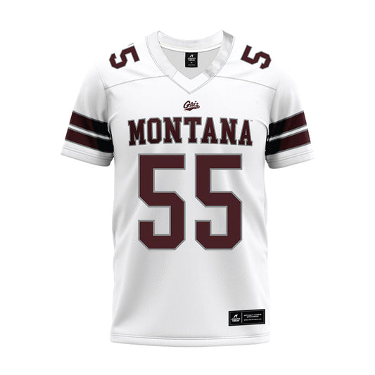 Montana - NCAA Football : Austin Buehler - White Premium Football Jersey-0