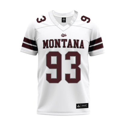 Montana - NCAA Football : Cole Muilenburg - White Premium Football Jersey-0
