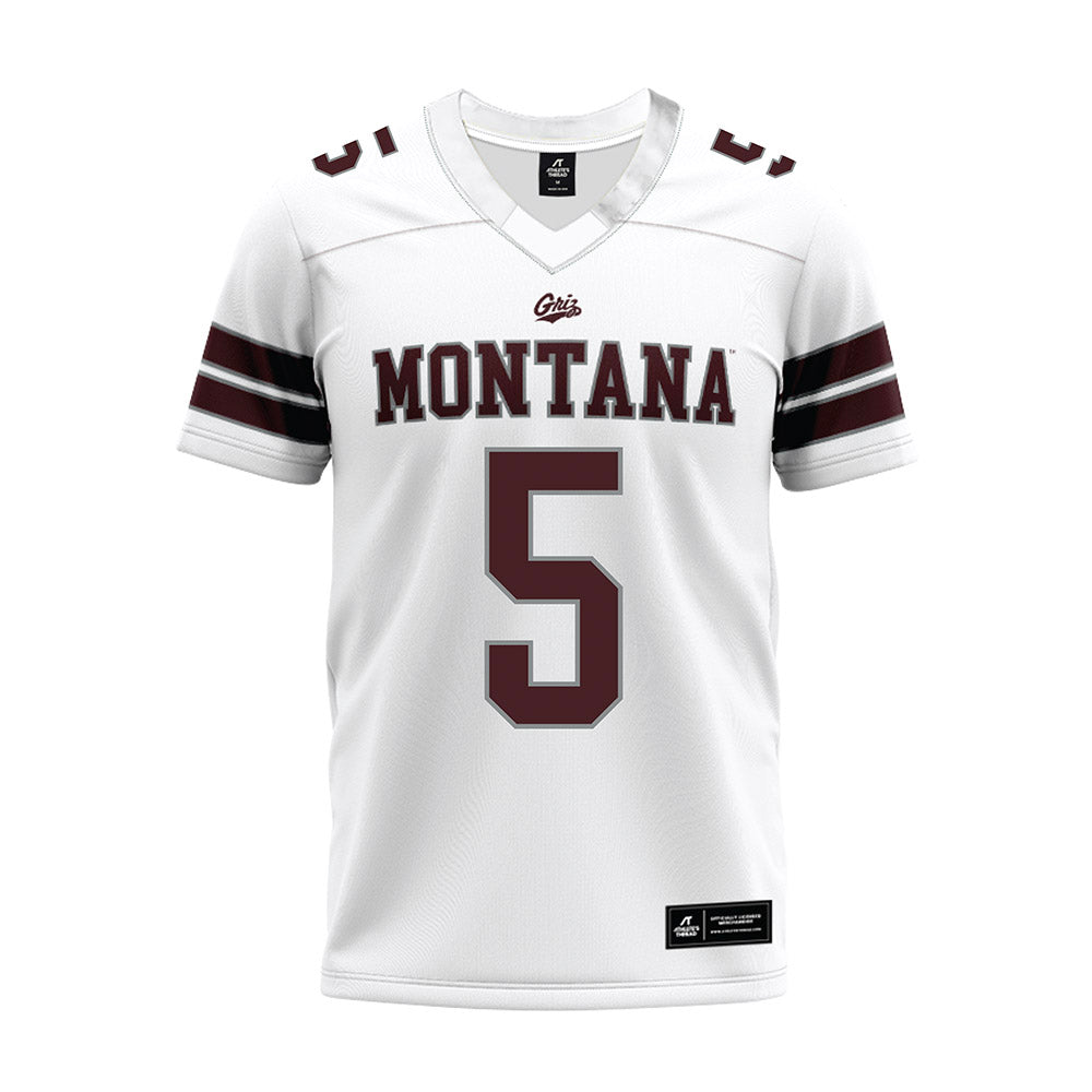 Montana - NCAA Football : Kyon Loud - White Premium Football Jersey-0