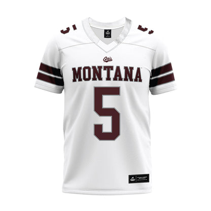 Montana - NCAA Football : Kyon Loud - White Premium Football Jersey-0