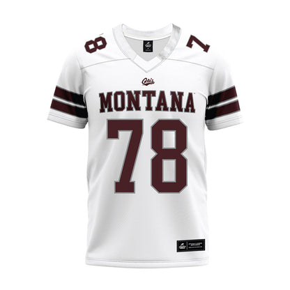 Montana - NCAA Football : Lucas Freitas - White Premium Football Jersey-0