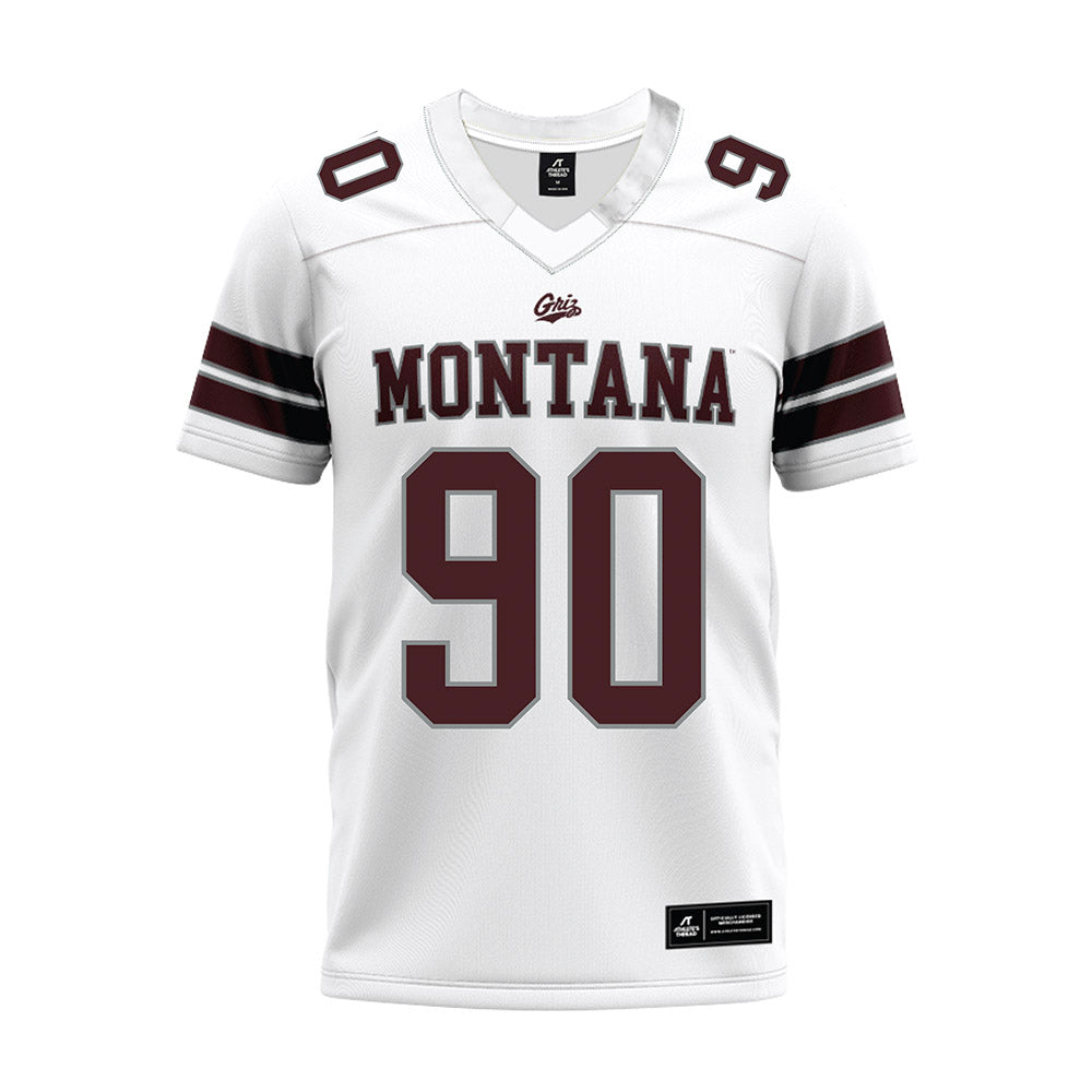 Montana - NCAA Football : Jareb Ramos - White Premium Football Jersey-0