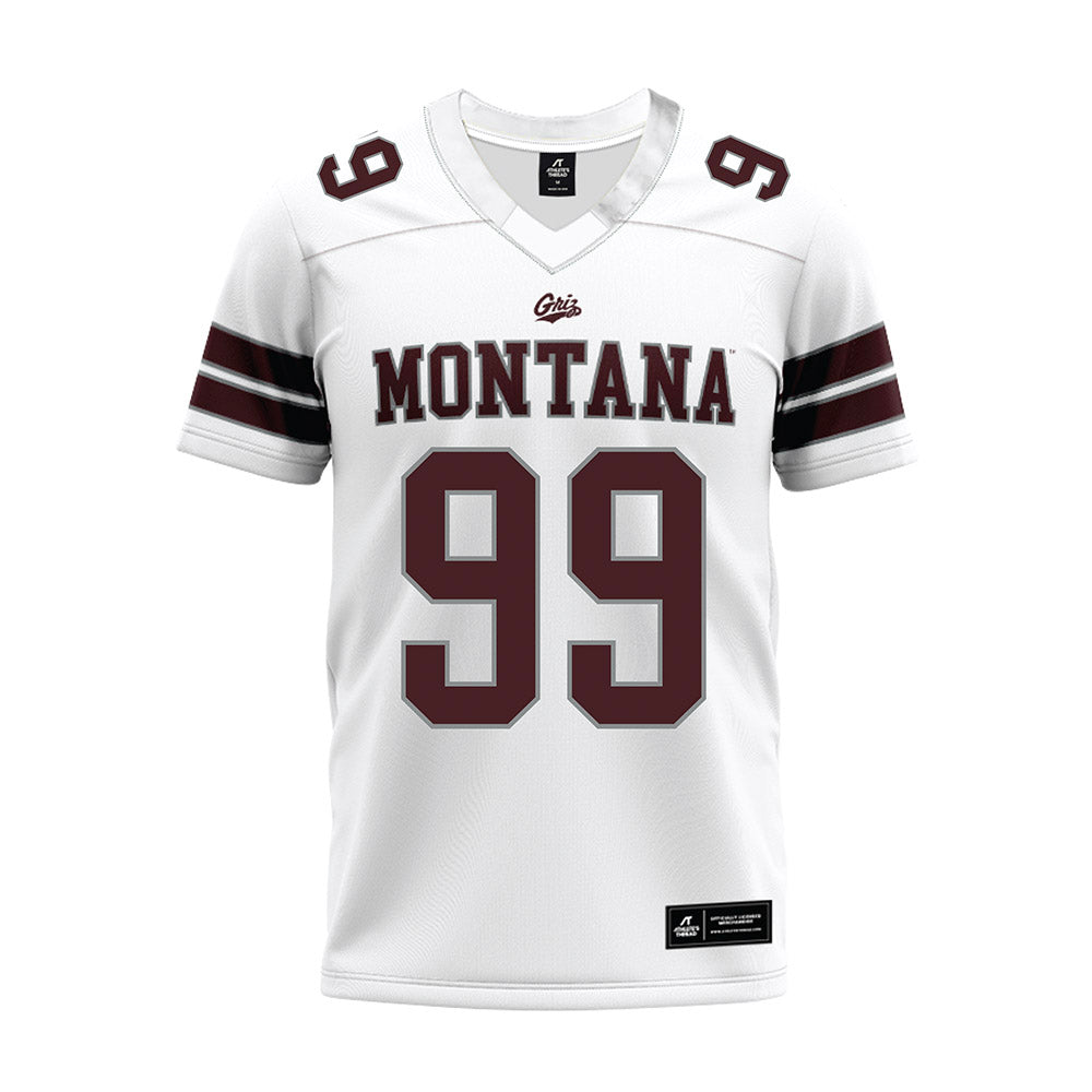 Montana - NCAA Football : Braydon Bailey - White Premium Football Jersey-0