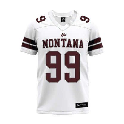Montana - NCAA Football : Braydon Bailey - White Premium Football Jersey-0