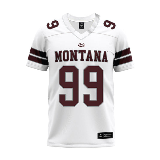 Montana - NCAA Football : Braydon Bailey - White Premium Football Jersey-0