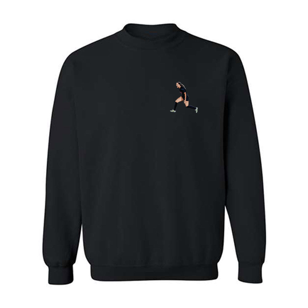 Georgia - NCAA Women's Soccer : Nicole Vernis - Individual Caricature Crewneck Sweatshirt-0