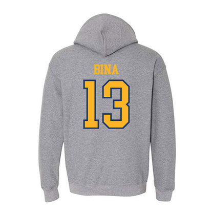 FLC - NCAA Women's Lacrosse : Madeleine Bina - Hooded Sweatshirt-1