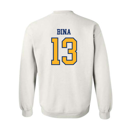 FLC - NCAA Women's Lacrosse : Madeleine Bina - Crewneck Sweatshirt-1