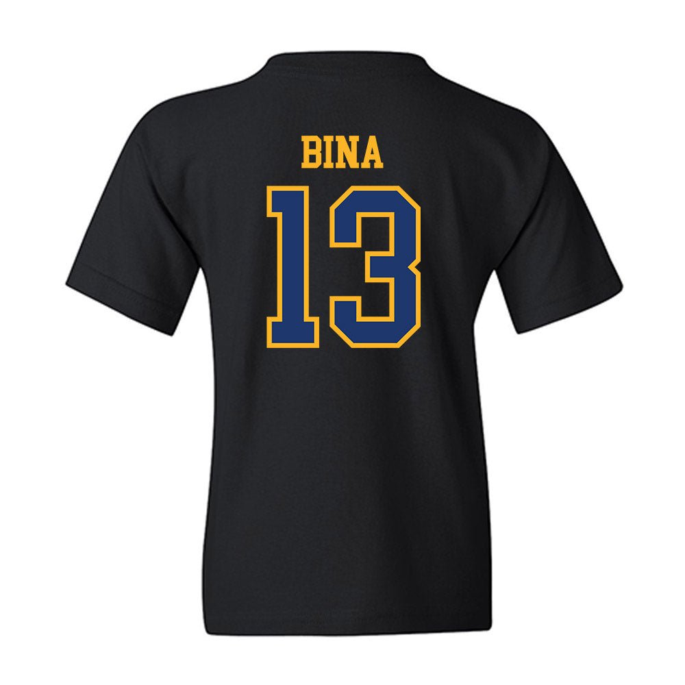 FLC - NCAA Women's Lacrosse : Madeleine Bina - Youth T-Shirt-1