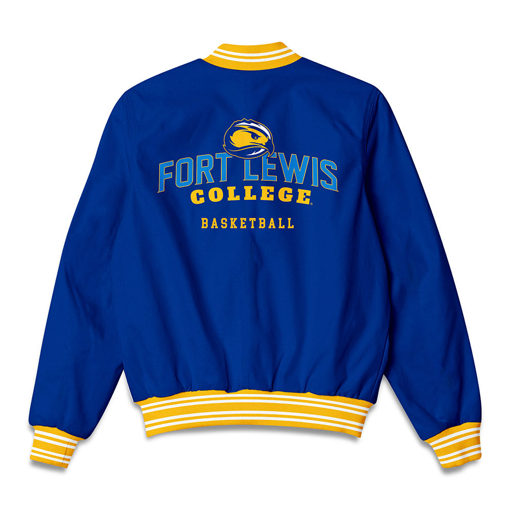 FLC - NCAA Men's Basketball : Daniel Steverson - Bomber Jacket-1