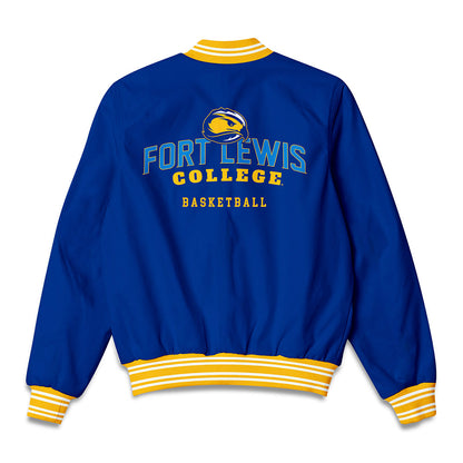 FLC - NCAA Men's Basketball : Daniel Steverson - Bomber Jacket-1