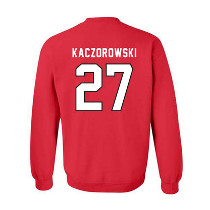 Lewis - NCAA Women's Volleyball : Rachel Kaczorowski - Classic Shersey Crewneck Sweatshirt-1