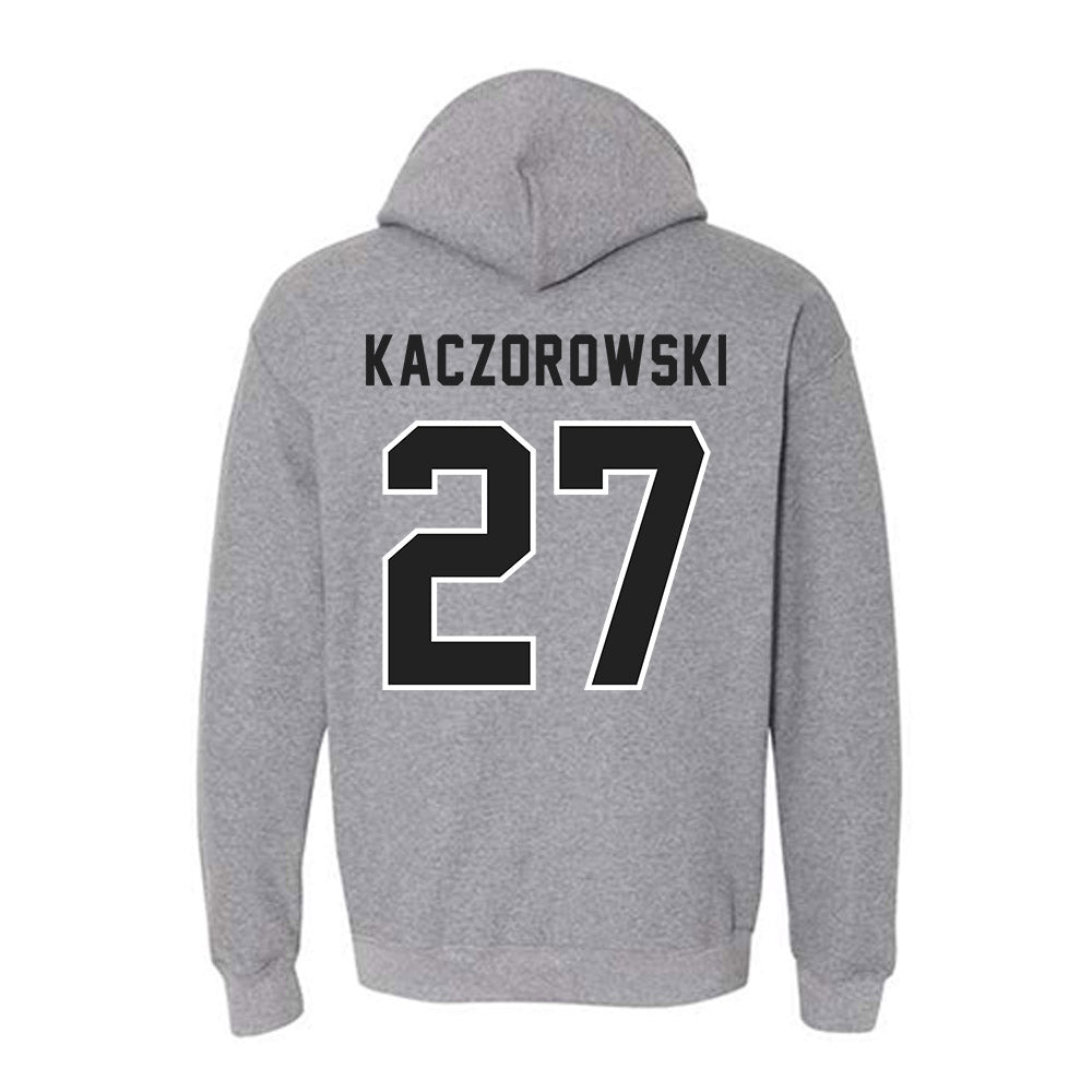 Lewis - NCAA Women's Volleyball : Rachel Kaczorowski - Classic Shersey Hooded Sweatshirt-1