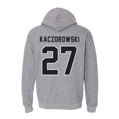 Lewis - NCAA Women's Volleyball : Rachel Kaczorowski - Classic Shersey Hooded Sweatshirt-1