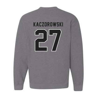 Lewis - NCAA Women's Volleyball : Rachel Kaczorowski - Classic Shersey Crewneck Sweatshirt-1