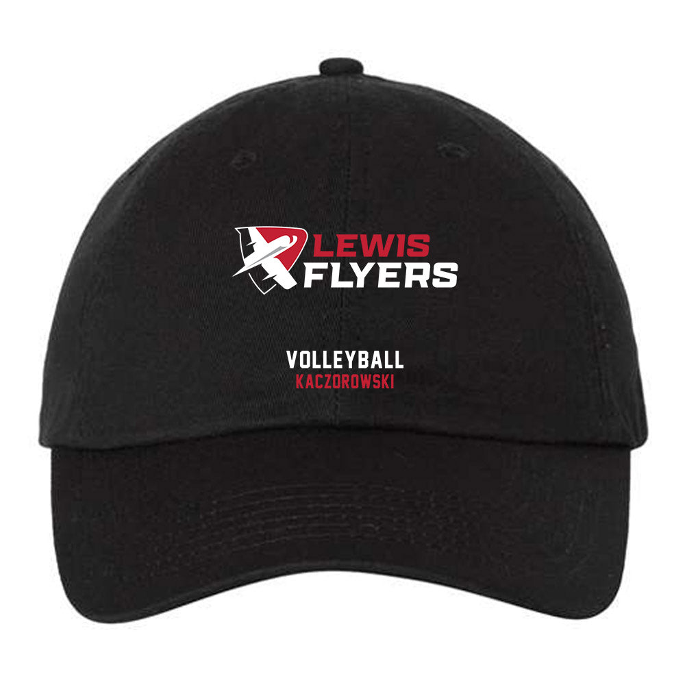 Lewis - NCAA Women's Volleyball : Rachel Kaczorowski - Dad Hat-0