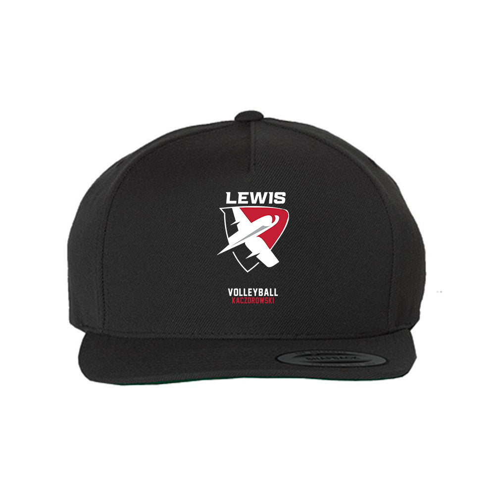 Lewis - NCAA Women's Volleyball : Rachel Kaczorowski - Snapback Hat-0