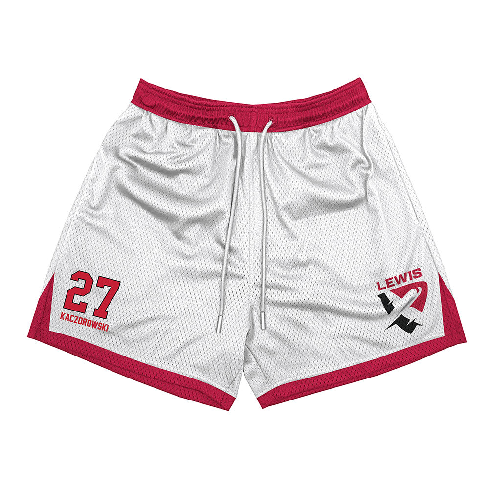 Lewis - NCAA Women's Volleyball : Rachel Kaczorowski - Shorts-0