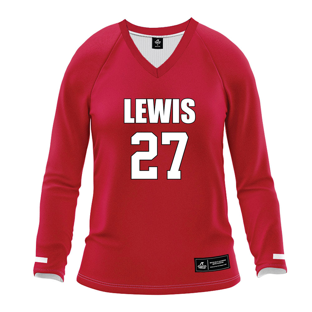 Lewis - NCAA Women's Volleyball : Rachel Kaczorowski - Volleyball Jersey-0