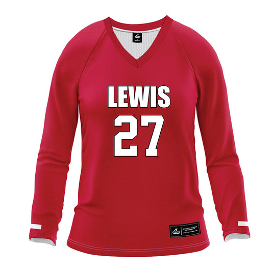 Lewis - NCAA Women's Volleyball : Rachel Kaczorowski - Volleyball Jersey-0