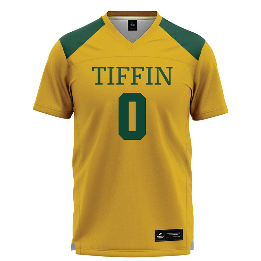 Tiffin - NCAA Women's Lacrosse : Sam Wermuth - Gold Lacrosse Jersey -0