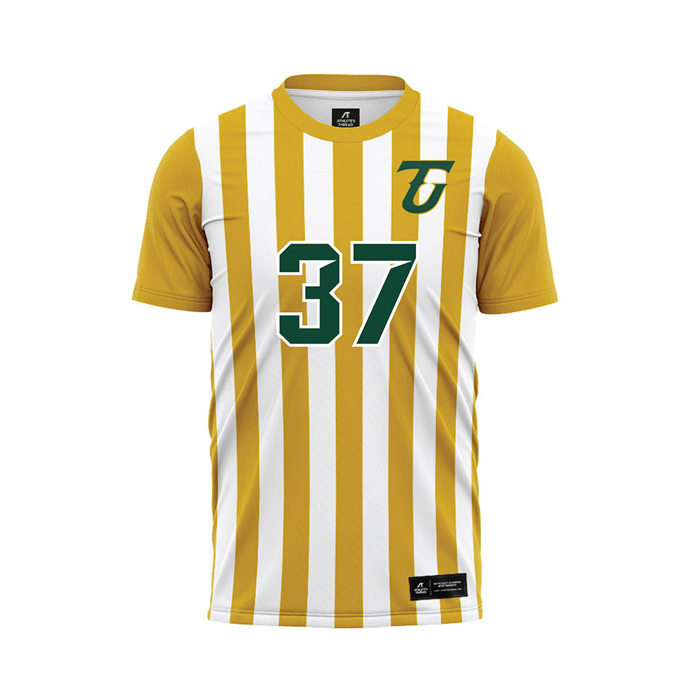 Tiffin - NCAA Men's Soccer : Alejandro Rojas - Gold Soccer Jersey-0