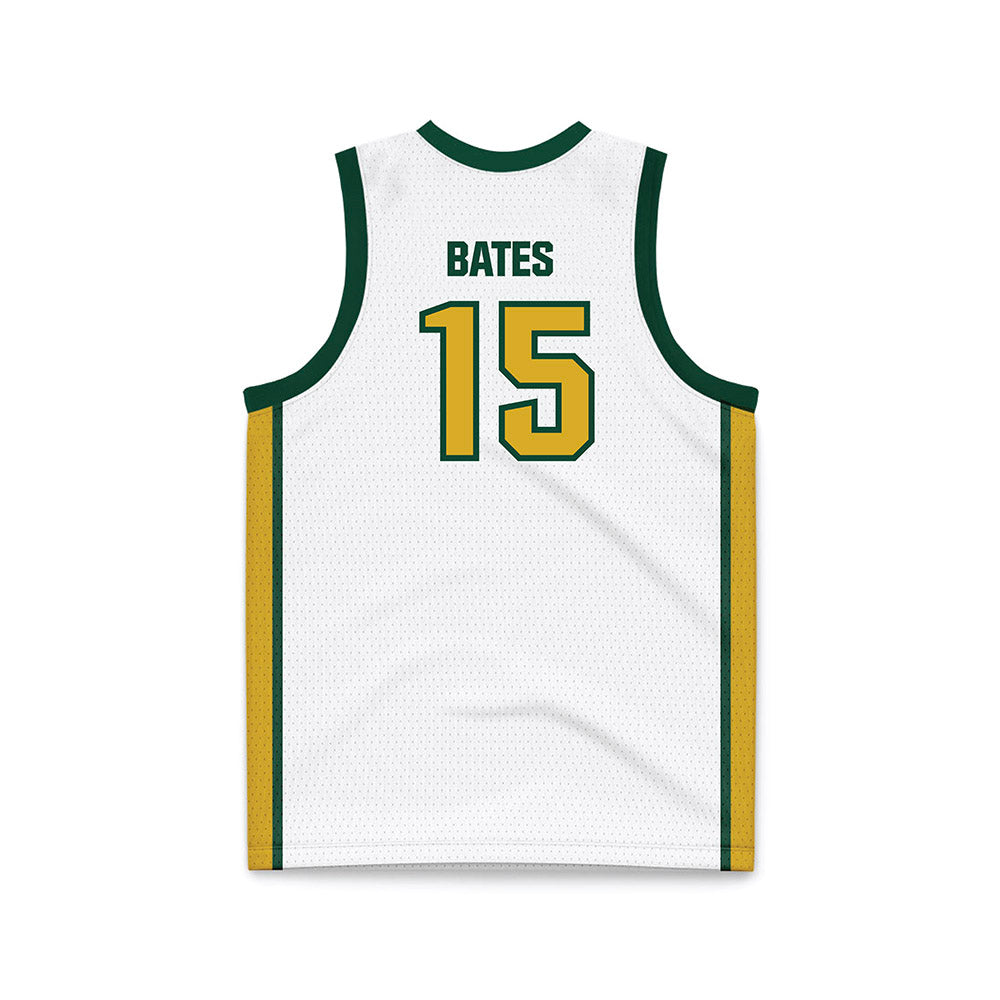 Tiffin - NCAA Men's Basketball : Caleb Bates - White Basketball Jersey-1
