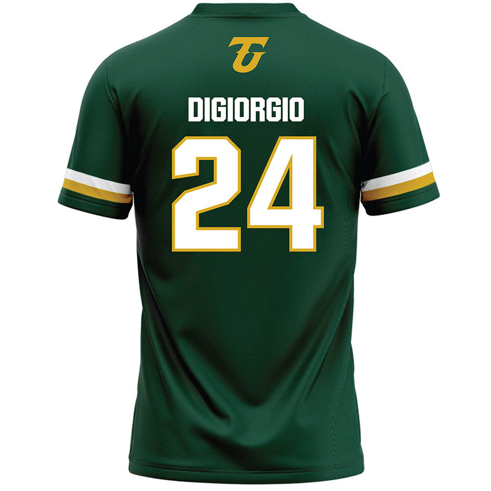 Tiffin - NCAA Men's Lacrosse : Aaron DiGiorgio - Dark Green Lacrosse Jersey -1
