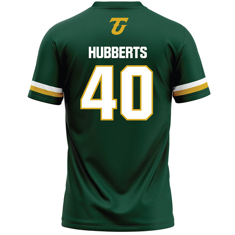Tiffin - NCAA Men's Lacrosse : Ryan Hubberts - Dark Green Lacrosse Jersey -1