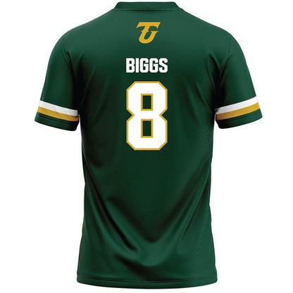 Tiffin - NCAA Men's Lacrosse : Phoenix Biggs - Dark Green Lacrosse Jersey -1