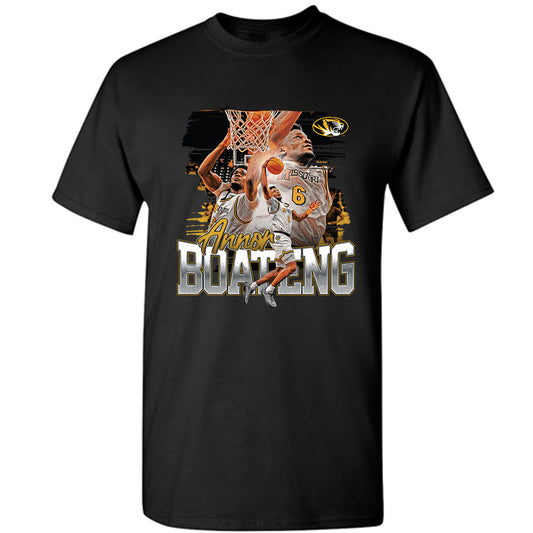 Missouri - NCAA Men's Basketball : Annor Boateng - Player Collage T-Shirt-0