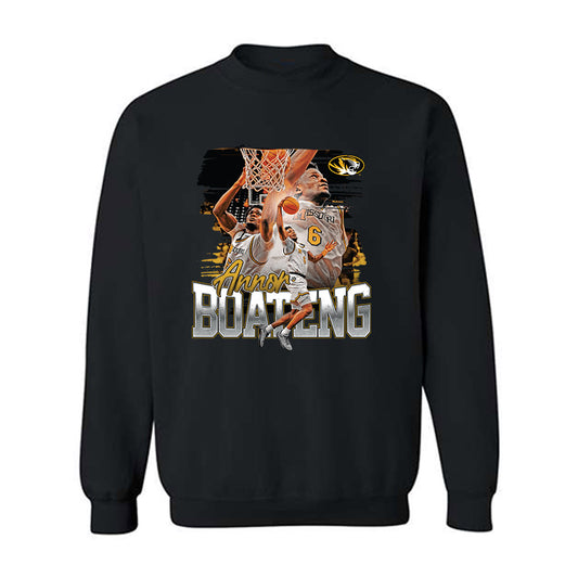 Missouri - NCAA Men's Basketball : Annor Boateng - Player Collage Crewneck Sweatshirt-0