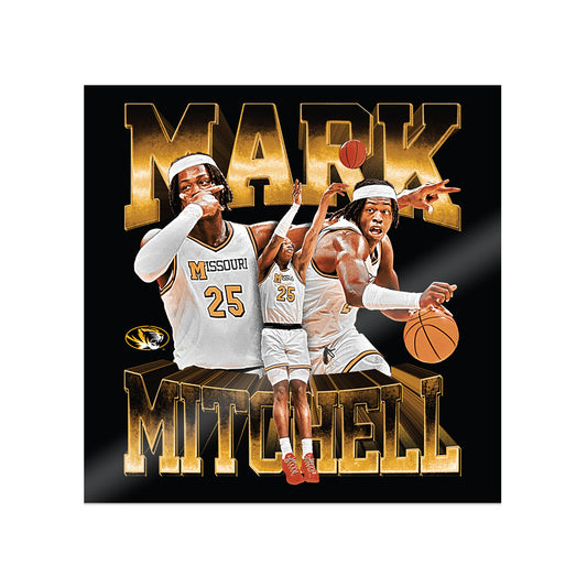 Missouri - NCAA Men's Basketball : Mark Mitchell - Player Collage Sticker-0