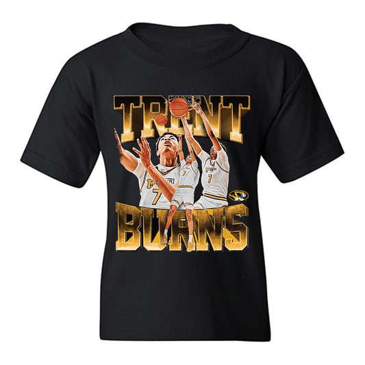 Missouri - NCAA Men's Basketball : Trent Burns - Youth T-Shirt-0
