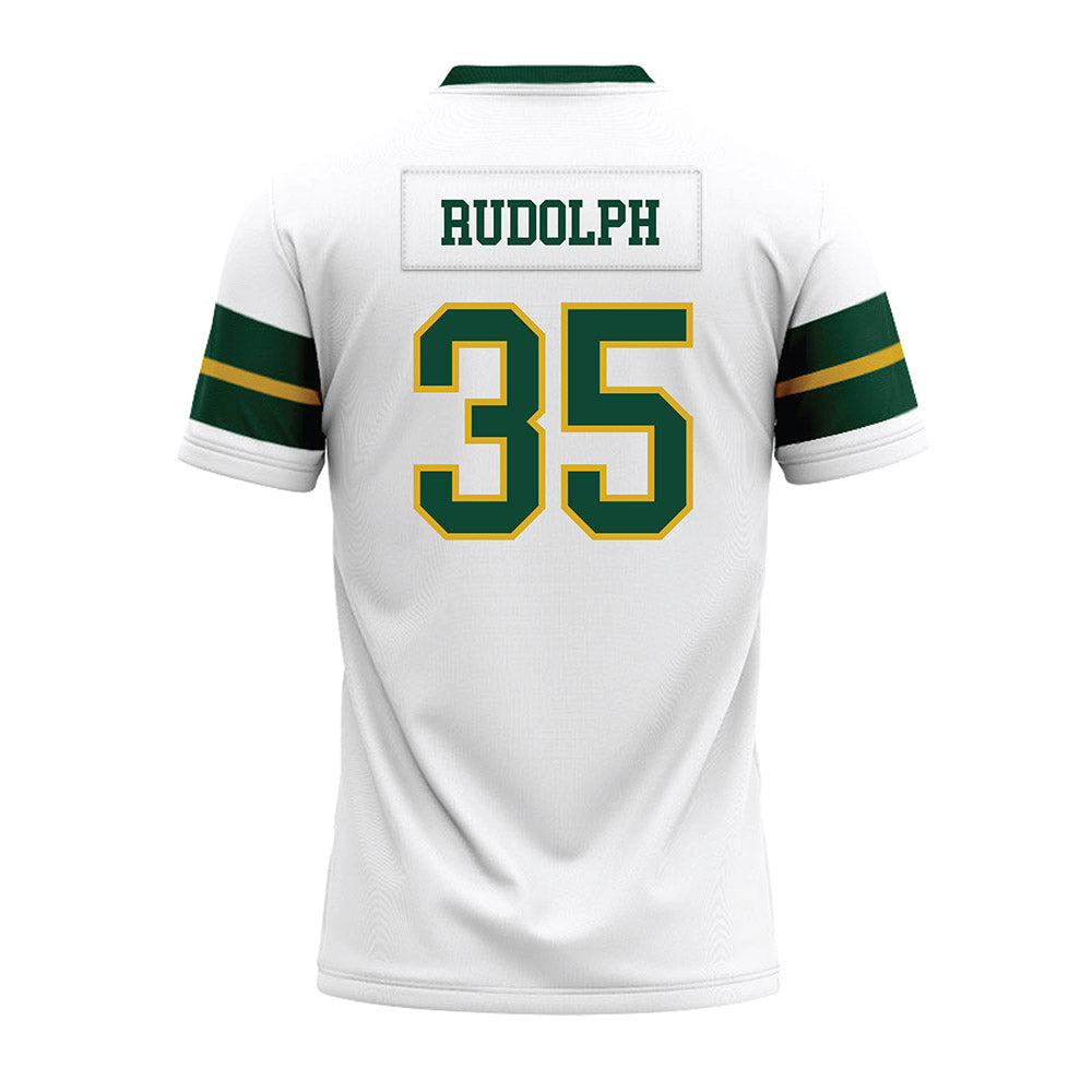 Tiffin - NCAA Football : Benjamin Rudolph - White Premium Football Jersey-1