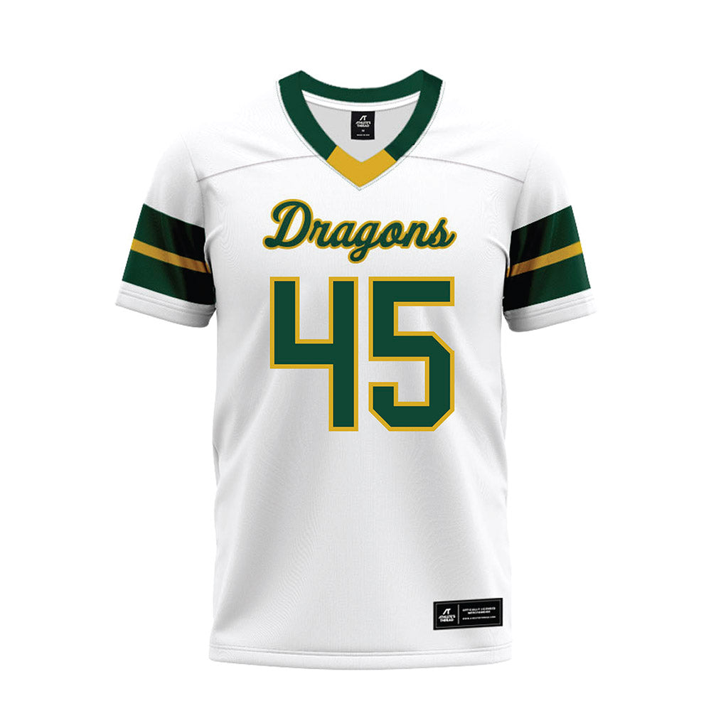 Tiffin - NCAA Football : Joey Truesdale - White Premium Football Jersey-0
