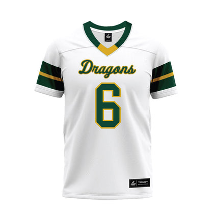 Tiffin - NCAA Football : Javier Wills - White Premium Football Jersey-0