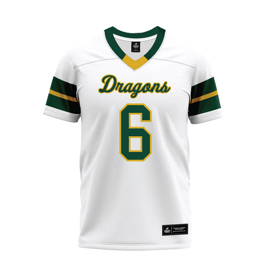 Tiffin - NCAA Football : Javier Wills - White Premium Football Jersey-0