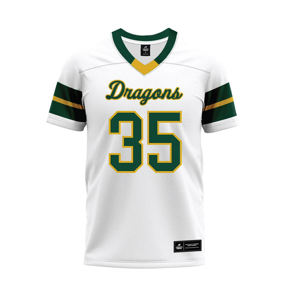 Tiffin - NCAA Football : Benjamin Rudolph - White Premium Football Jersey-0