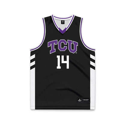 TCU - NCAA Women's Basketball : Natalie Mazurek - Basketball Jersey-0