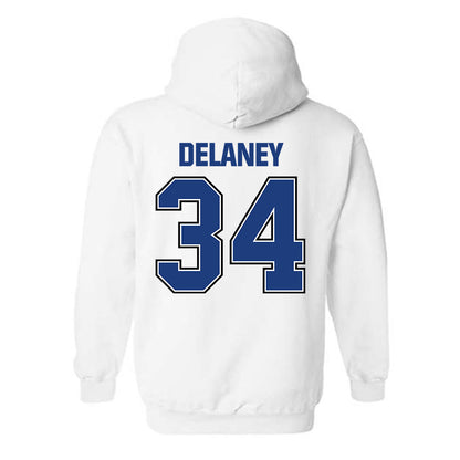 Daemen - NCAA Men's Soccer : Dylan Delaney - Classic Shersey Hooded Sweatshirt-1