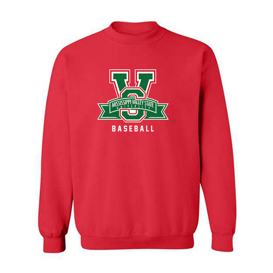 MVSU - NCAA Baseball : Malik Kemp - Crewneck Sweatshirt-0