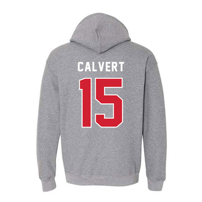 MVSU - NCAA Women's Volleyball : Jaazaniah Calvert - Hooded Sweatshirt-3