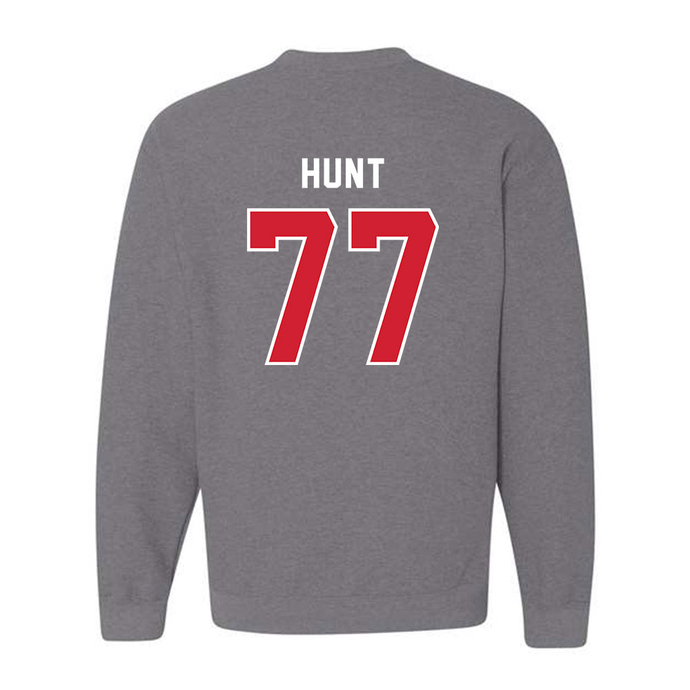 MVSU - NCAA Football : Tyler Hunt - Crewneck Sweatshirt-4